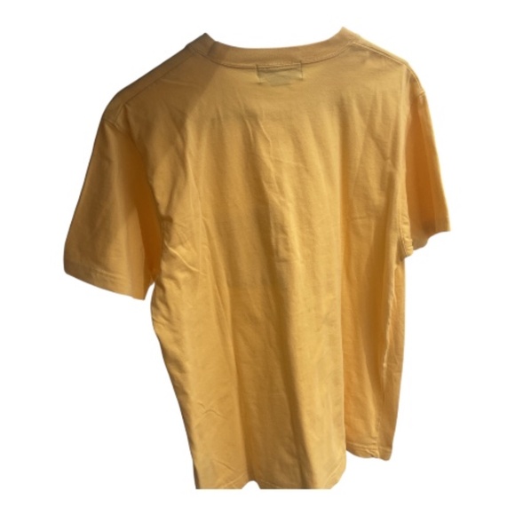 Eddie Bauer Crewneck Pocket Tee Short Sleeve Vintage Cotton Yellow Size Large - Picture 5 of 7
